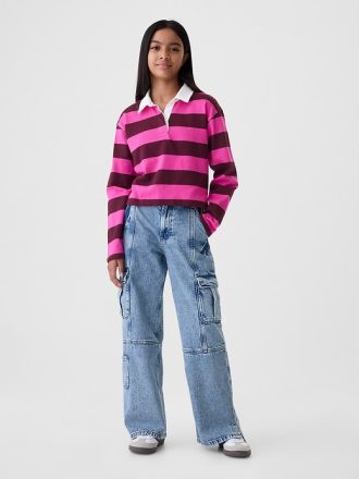 Barn Låg tajt Stride Cargo Jeans