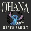 Barn Lilo och Stitch Ohana betyder Family Graphic Boxy Crop Tee