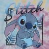 Barn Lilo och Stitch Tie Dye Grafisk T-shirt