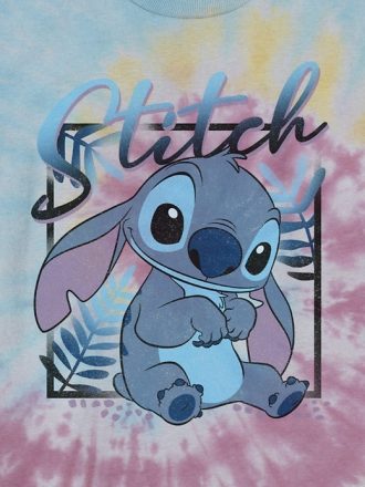 Barn Lilo och Stitch Tie Dye Grafisk T-shirt