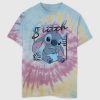 Barn Lilo och Stitch Tie Dye Grafisk T-shirt