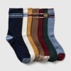 Barn Marled Rib Crew Socks (7-pack)