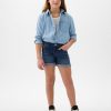 Barn Midi Denim Short