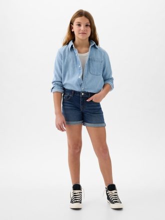 Barn Midi Denim Short
