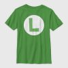 Barn Nintendo Luigi Icon Graphic Tee