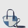 Barn Patchwork Denim Heart Bag