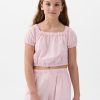 Barn Puff Sleeve Topp