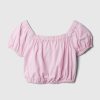 Barn Puff Sleeve Topp