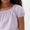 Barn Puff Sleeve Topp