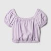 Barn Puff Sleeve Topp