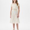 Barn Puff Sleeve Topp
