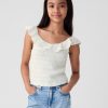 Barn Ruffle Smocked Linne