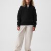 Barn Shaker-Stitch Quarter-Zip tröja