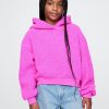 Barn Sherpa Cropped Hoodie