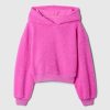 Barn Sherpa Cropped Hoodie