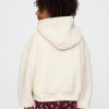 Barn Sherpa Cropped Hoodie