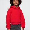 Barn Sherpa Cropped Hoodie