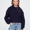 Barn Sherpa Cropped Hoodie