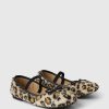 Barn Sherpa Leopard Balett Flats