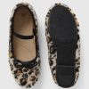 Barn Sherpa Leopard Balett Flats