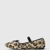 Barn Sherpa Leopard Balett Flats