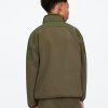 Barn Sherpa Pullover med halv blixtlås