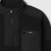 Barn Sherpa Pullover med halv blixtlås
