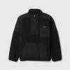 Barn Sherpa Pullover med halv blixtlås