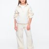 Barn Sherpa Pullover med halv blixtlås