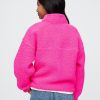 Barn Sherpa Pullover med halv blixtlås