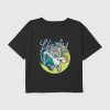 Barn Spongebob Sandy Howdy Grafisk Boxy Crop Tee