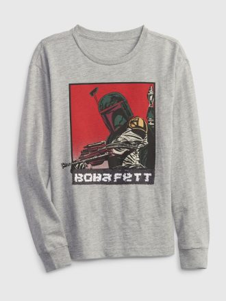 Barn Star Wars interaktiv grafisk T-shirt