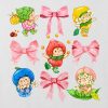 Barn Strawberry Shortcake Berrykin Bows Grafisk Boxy Crop T-shirt