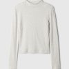 Barn T-shirt med ribbad halsringning Barn T-shirt med ribbad halsringning