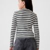 Barn T-shirt med ribbad halsringning