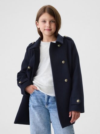 Barn Ull Peacoat