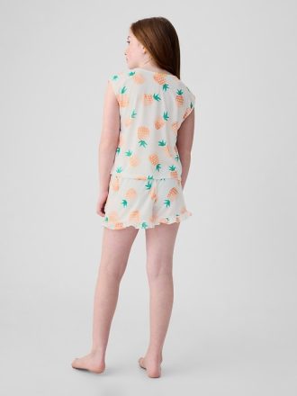 Barn återvunna PJ Shorts Set