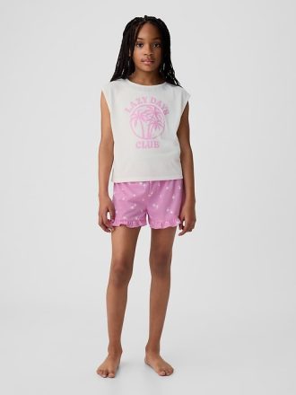 Barn återvunna PJ Shorts Set