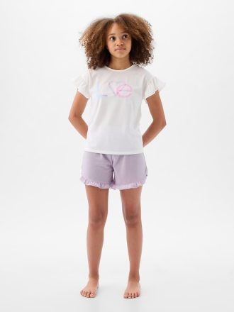 Barn återvunnen Flutter PJ Set