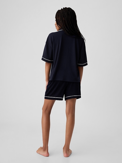 Barn återvunnen French Terry PJ Short Set Barn återvunnen French Terry PJ Short Set