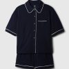 Barn återvunnen French Terry PJ Short Set Barn återvunnen French Terry PJ Short Set