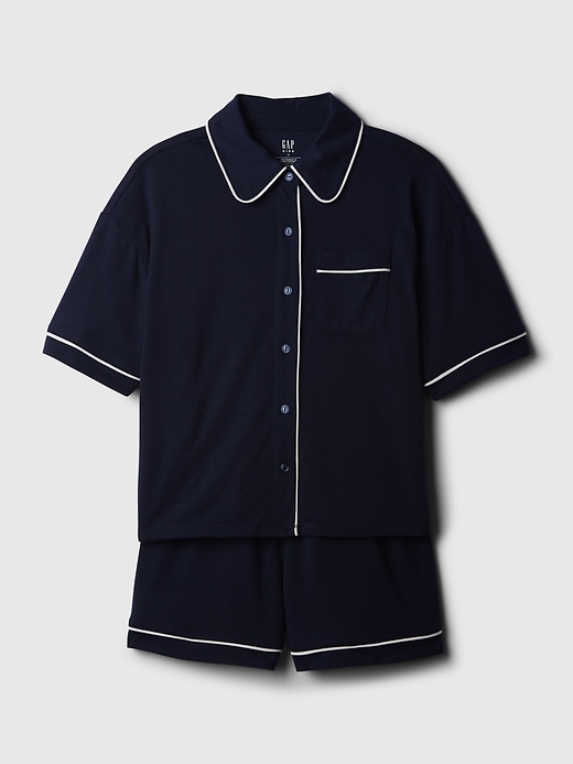 Barn återvunnen French Terry PJ Short Set Barn återvunnen French Terry PJ Short Set