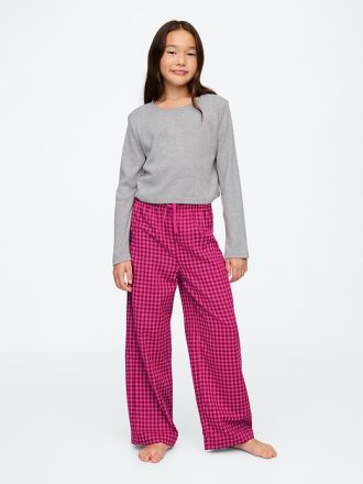 Barn återvunnen flanell PJ Set