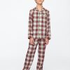 Barn återvunnen flanell PJ set