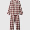 Barn återvunnen flanell PJ set