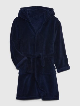 Barn återvunnen fuzzy Robe
