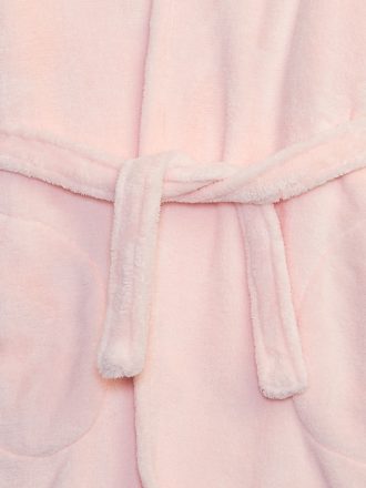 Barn återvunnen fuzzy Robe