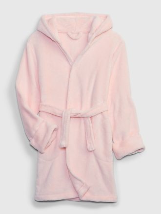 Barn återvunnen fuzzy Robe