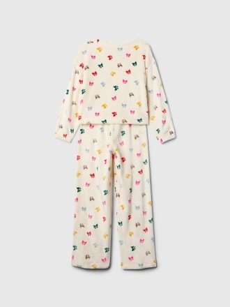 Barn återvunnen mysig beskuren PJ Set