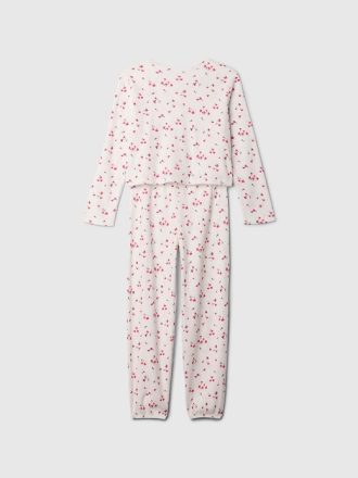 Barn återvunnen våffel PJ Set